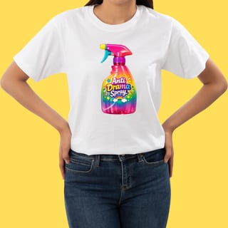 Nome do produto Camiseta Anti drama spray