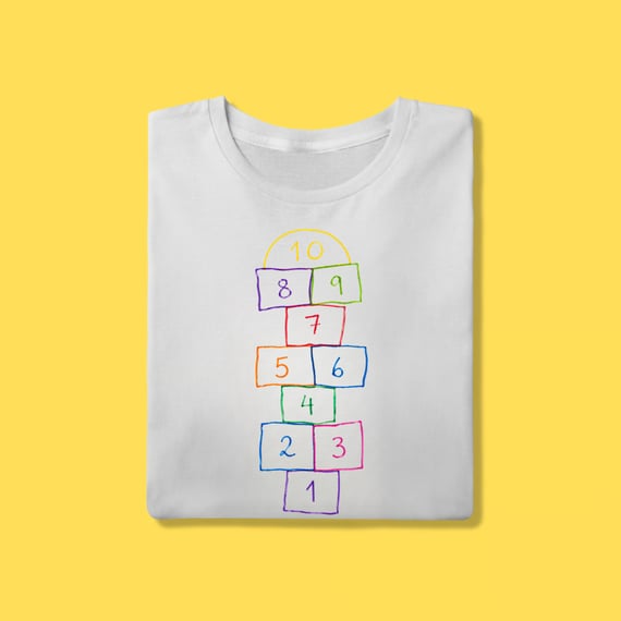 Camiseta Amarelinha