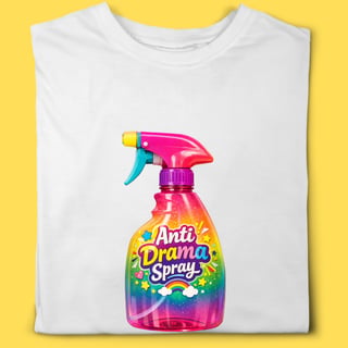 Nome do produto Camiseta Anti drama spray
