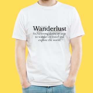 Nome do produto Camiseta Wanderlust