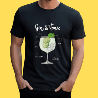 Nome do produto Camiseta Gin & Tonic
