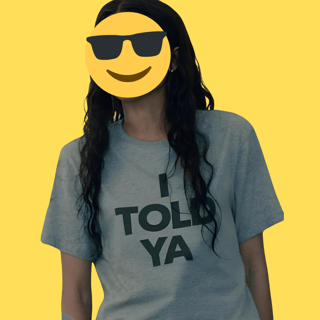 Nome do produto Camiseta I told ya