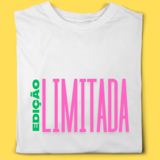 Nome do produto Camiseta Edição Limitada