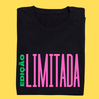 Nome do produto Camiseta Edição Limitada