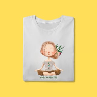 Camiseta Yoga e pilates