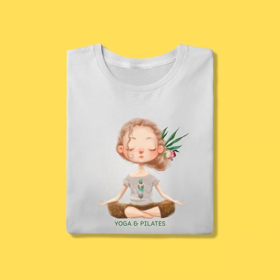 Camiseta Yoga e pilates