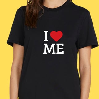 Nome do produto Camiseta I love me