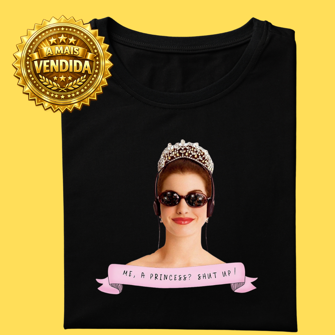 Nome do produto: Camiseta Diário da Princesa