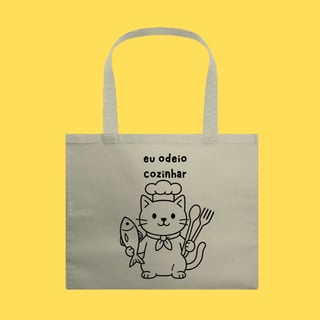 Nome do produto Ecobag Eu odeio cozinhar