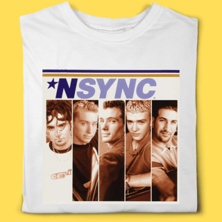 Nome do produto Camiseta N'Sync 1997