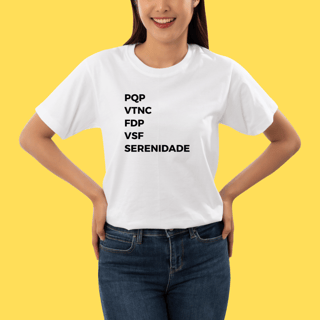 Nome do produto Camiseta Serenidade