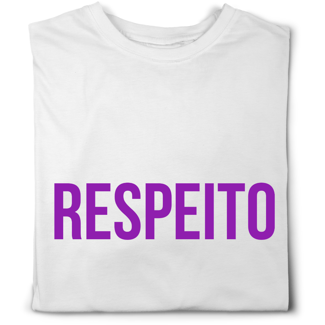 Nome do produto: Camiseta RESPEITO