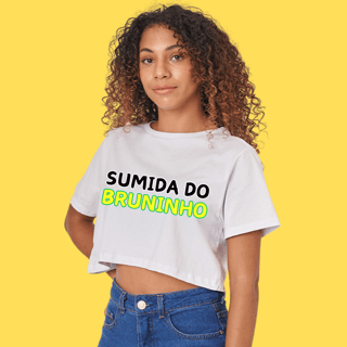Nome do produto Cropped Bruninho