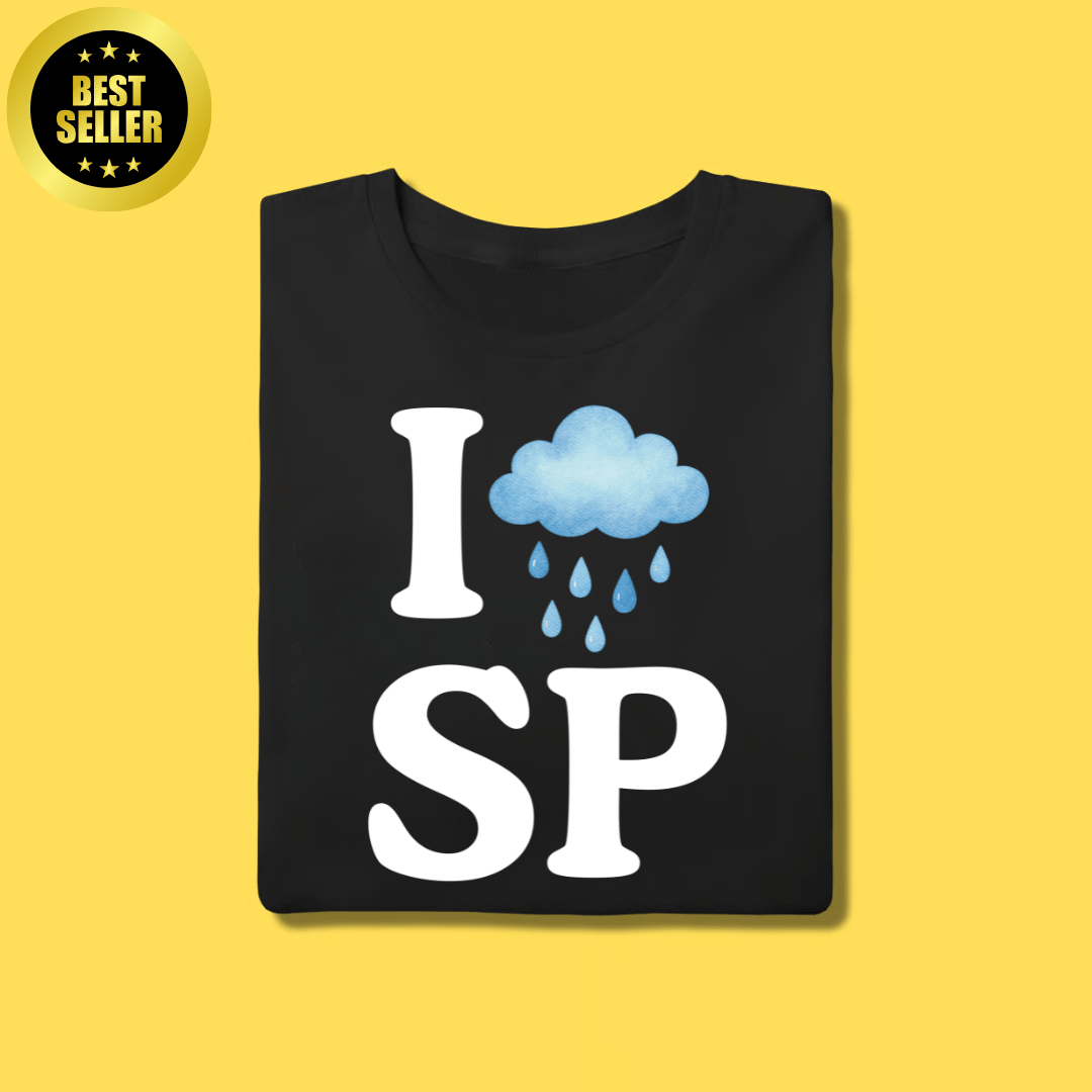 Nome do produto: Camiseta São Paulo terra da garoa SP