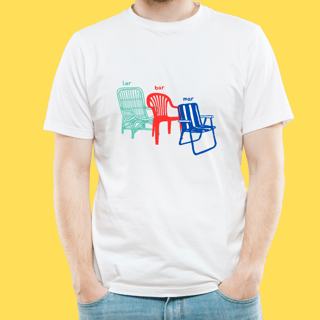 Nome do produto Camiseta lar bar mar