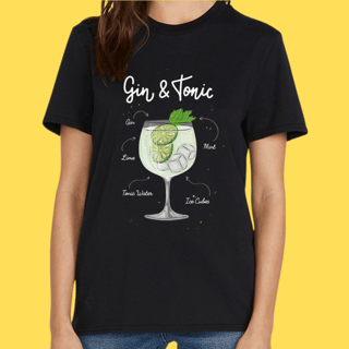 Nome do produto Camiseta Gin & Tonic