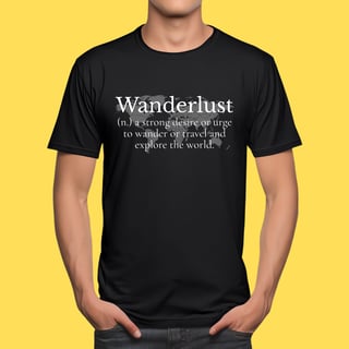Nome do produto Camiseta Wanderlust