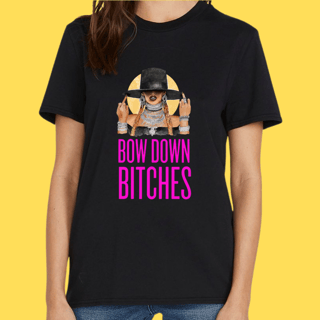 Nome do produto Camiseta BOW DOWN BITCHES