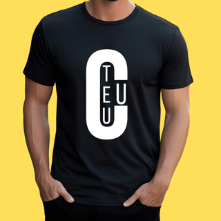 Nome do produto Camiseta Teu Céu ou Teu C*