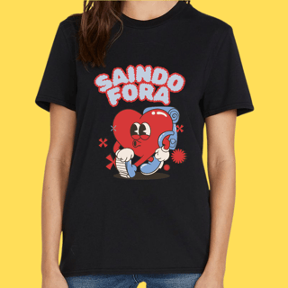 Nome do produto Camiseta Saindo fora