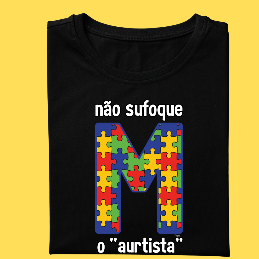 Nome do produto: Camiseta não sufoque o \