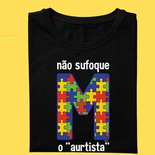 Camiseta não sufoque o 