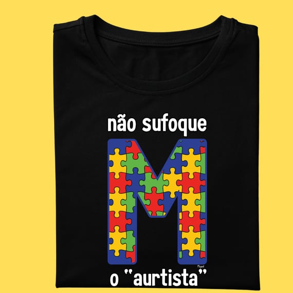 Camiseta não sufoque o 