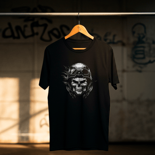 Camisa - Skull Helmet