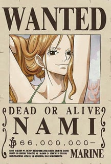 Nome do produto Procurados de One Piece - Coleção A4