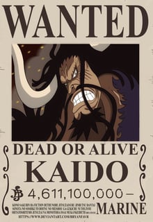 Nome do produto Procurados de One Piece - Coleção A4