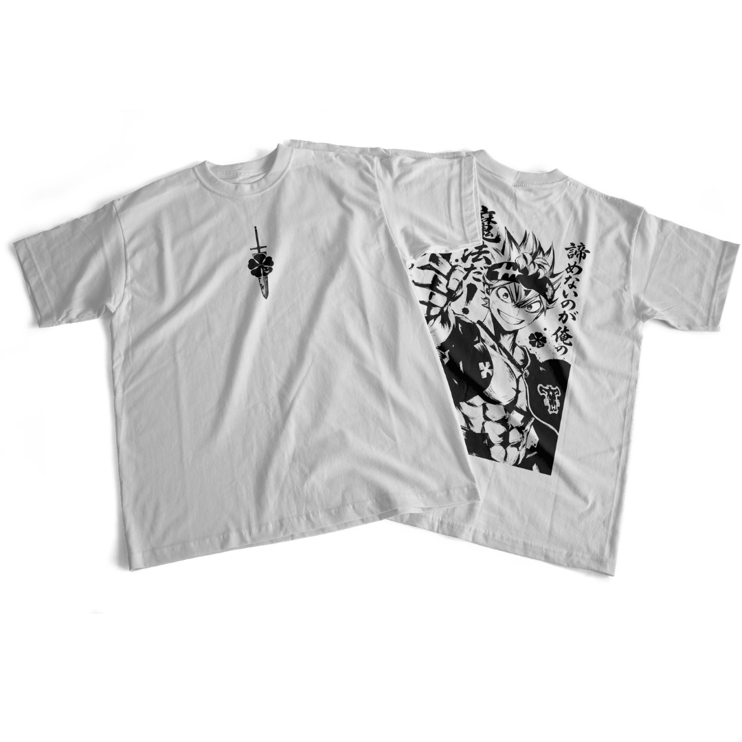 Camiseta frente e verso King Asta