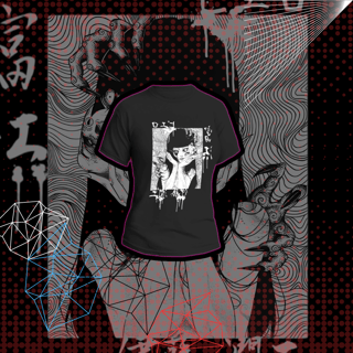 Nome do produto Camiseta Tomie Aesthetic - Black