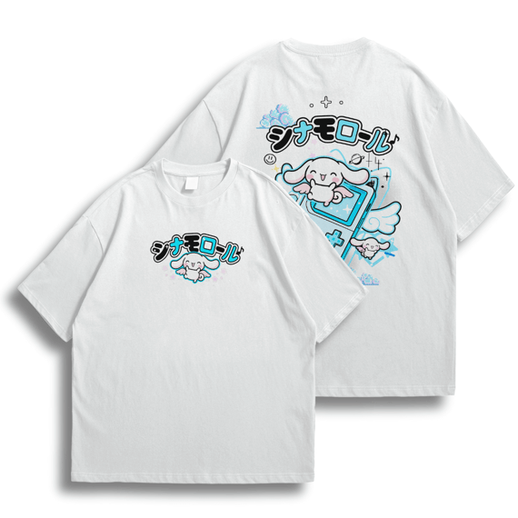 Oversize frente e verso Sweet pixel dream