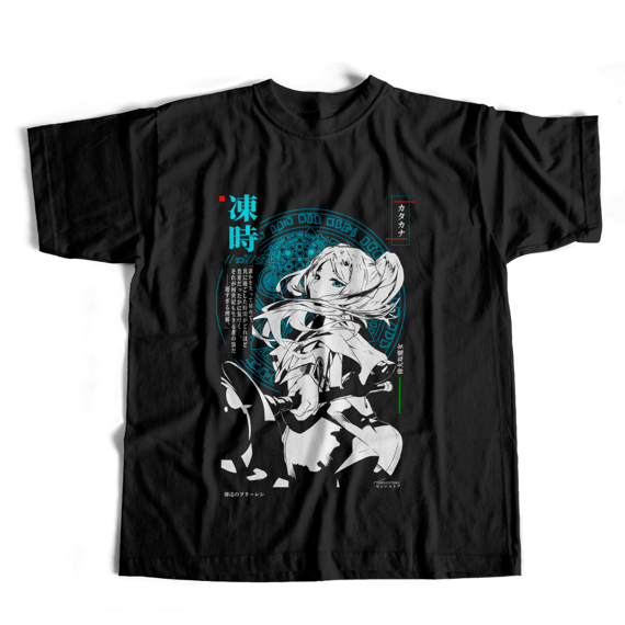 Camiseta Grande Maga Frieren - dark colors