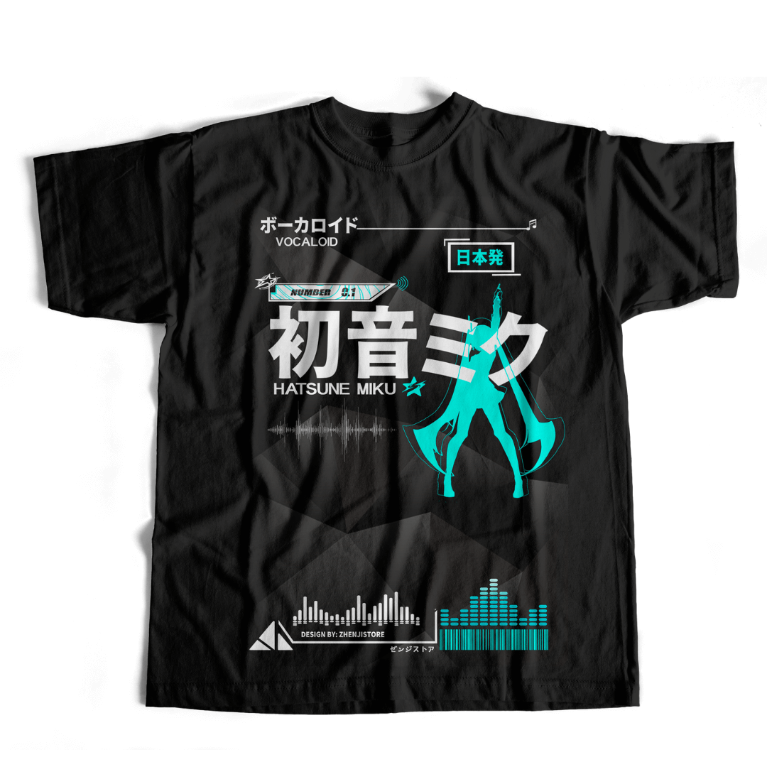 *NOVO* Camiseta Hatsune Miku - Dark colors