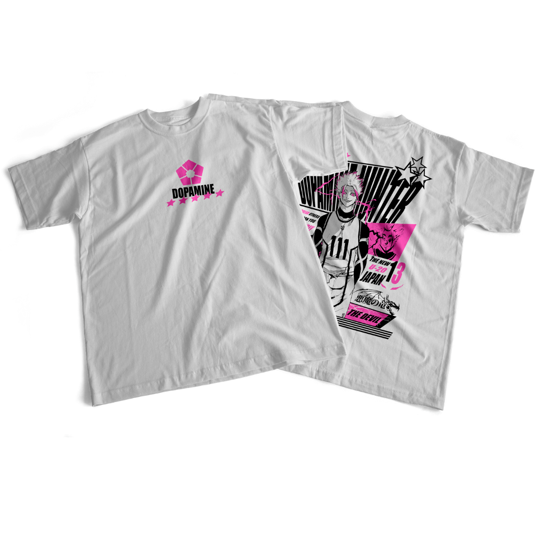 Nome do produto: Camiseta frente e verso Hunter Shido