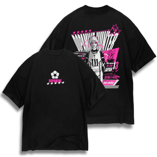 Nome do produto Oversize frente e verso Hunter Shido - dark color