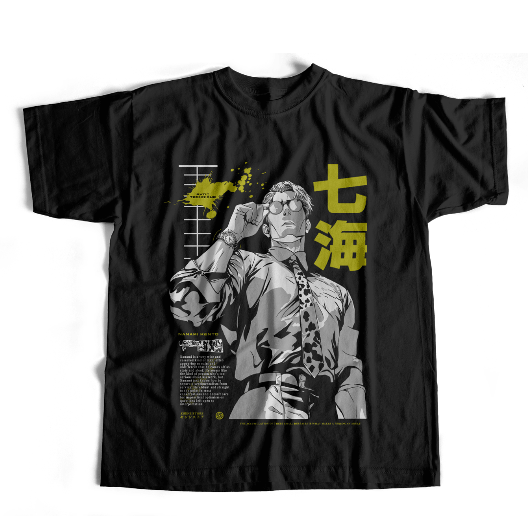 Camiseta Disciplined Nanami - dark colors