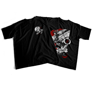 Nome do produto Camiseta frente e verso Berserker Rage - dark colors