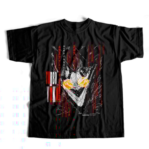 Camiseta Turbo Yokai - dark colors