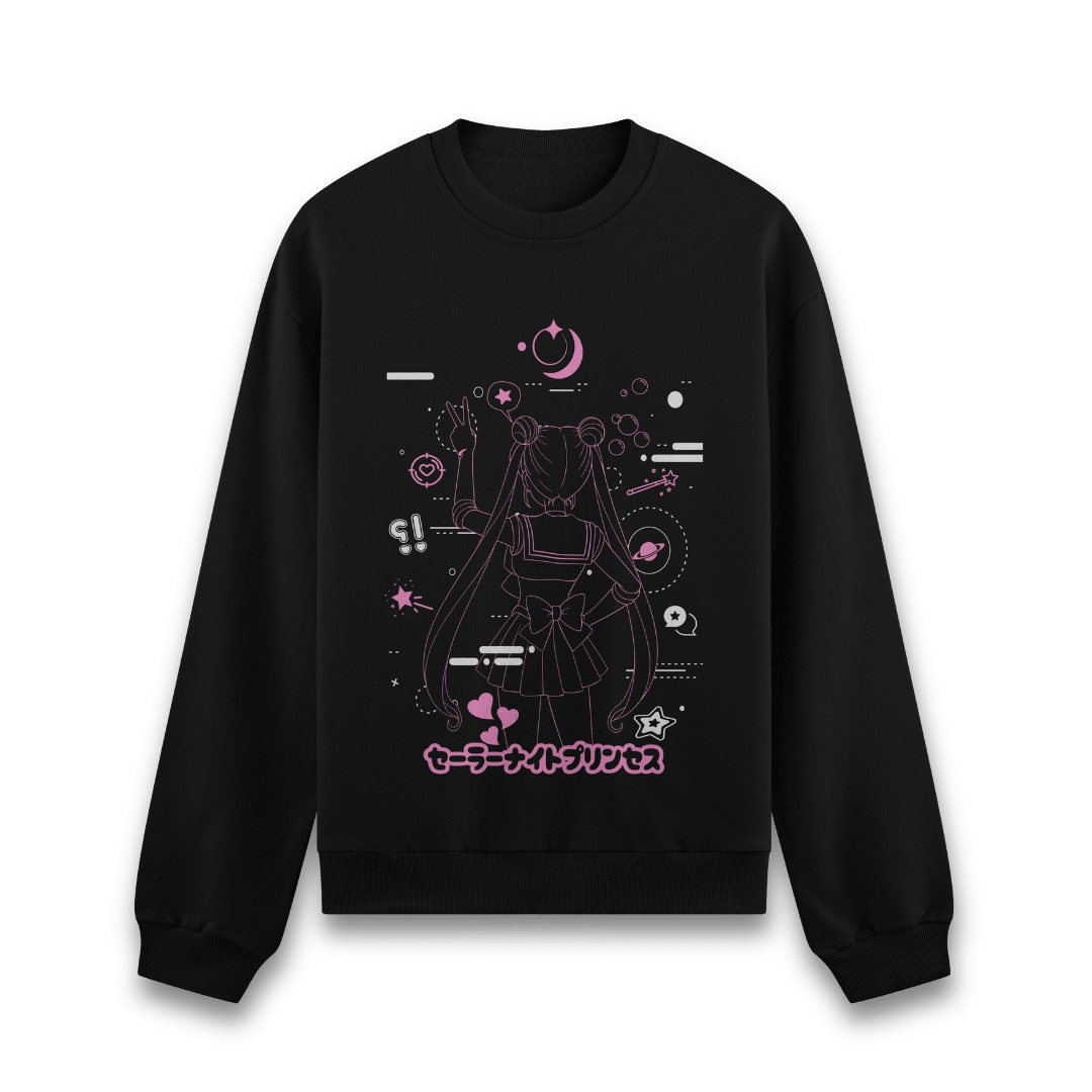 Moletom Princess Moon - cor escura