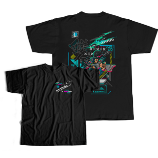 Nome do produto Camiseta estampa dupla LOL - Yasuo dark colors