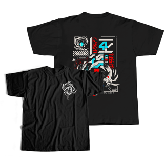 Nome do produto Camiseta estampa dupla LOL - Kayn dark colors