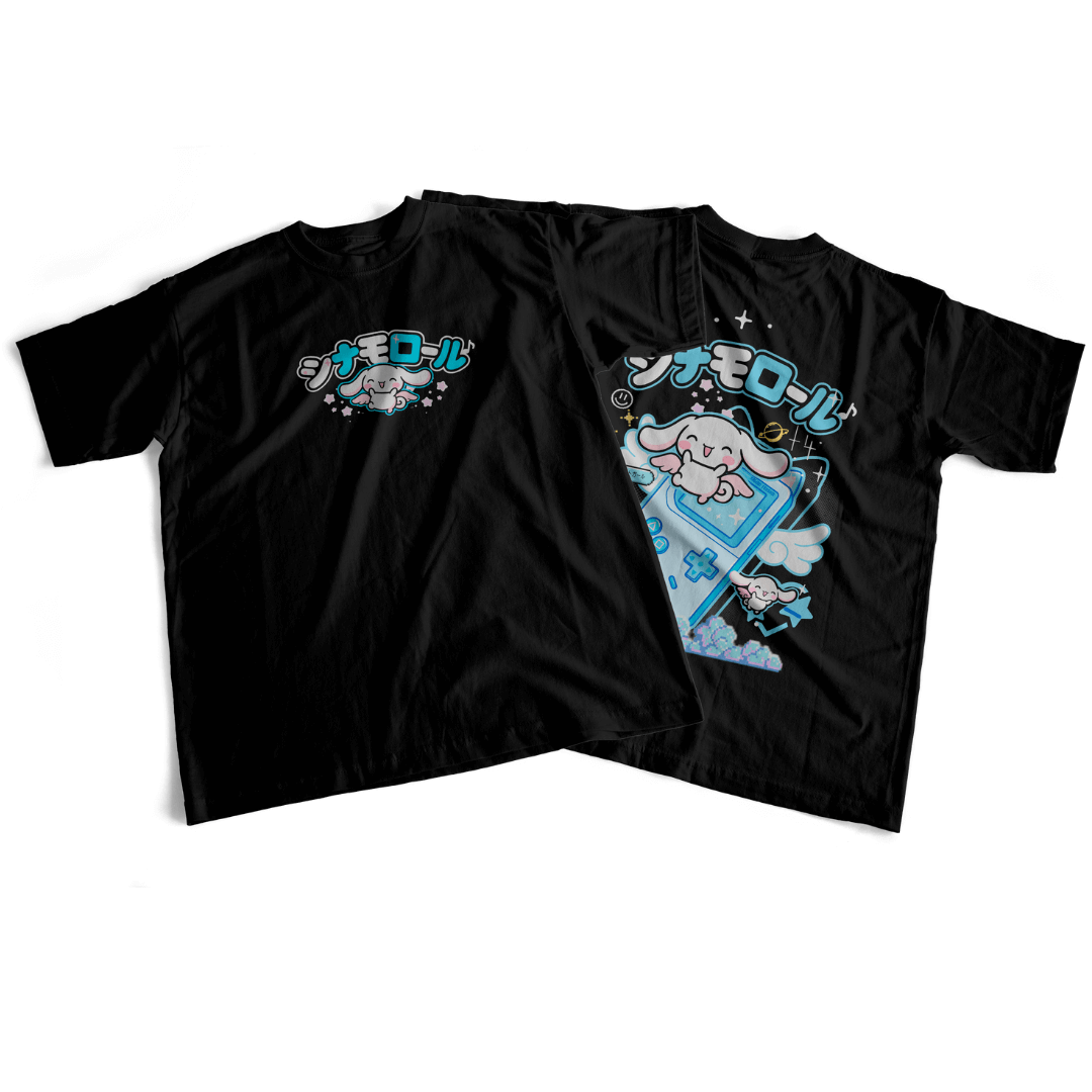 Camisetas frente e verso Sweet pixel dream - dark colors