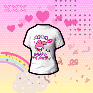 Nome do produto  Camiseta My Melody