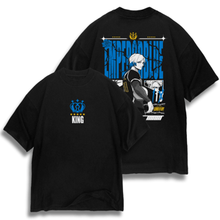 Nome do produto Oversize frente e verso Kaiser king blue - dark color