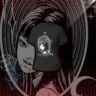 Nome do produto Camiseta Tomie Aesthetic Cosmic - Dark Colors