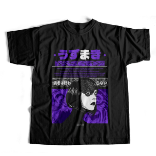 Nome do produto Camiseta Uzumaki Spiral of Madness - dark colors