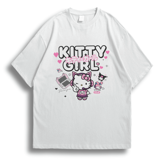 Oversize Kitty Girl