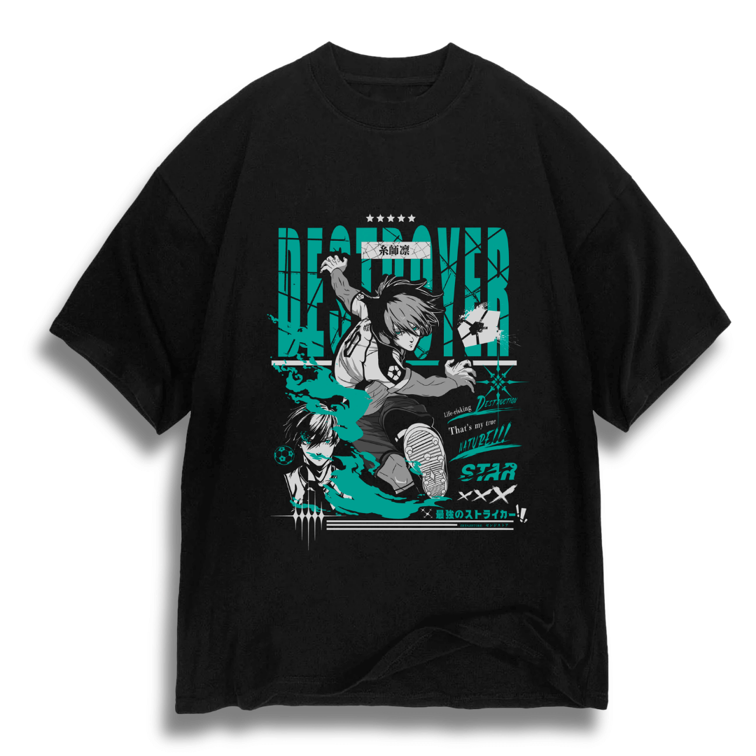 Oversize Destroyer Rin - dark colors